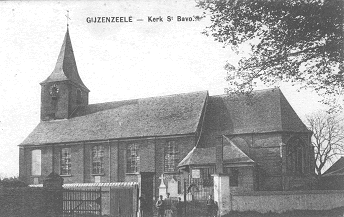 De Kerk De Sint-Baafskerk van Gijzenzele.